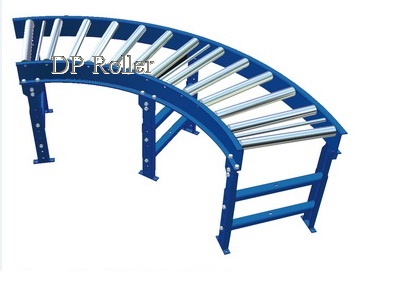 Gravity Curve Roller conveyor
