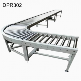 Tapered Double Chain Roller Conveyor