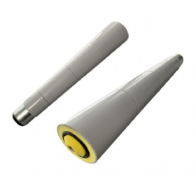 Taper gravity roller